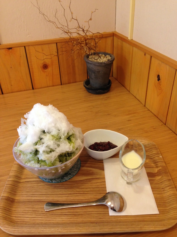 日光天然かき氷　と　言えば　ふくカフェ　さん　☆