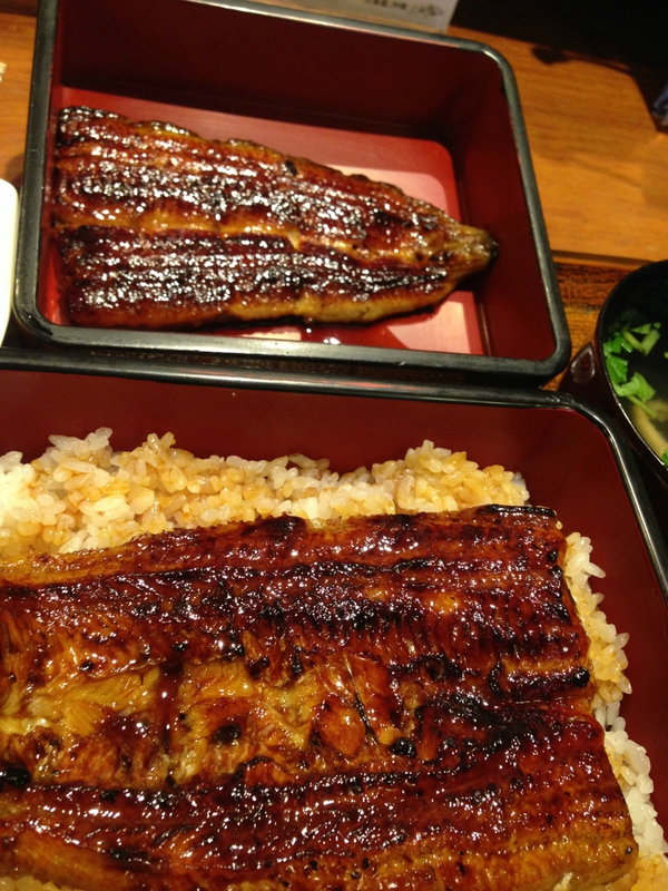 炭火焼うなぎ　松葉　さん　で　ランチ　☆