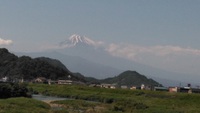★今日の富士山★雪が減っています