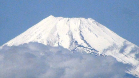 ★今日の富士山★白帽子