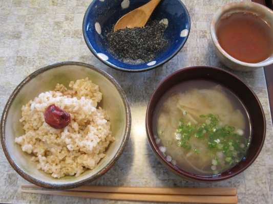 『日本のご飯』第1回　@ 菜食カフェ KURIYAさん