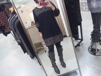 今日の服と記念撮影。