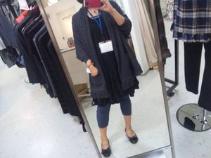 はおるストール、逆もあり。