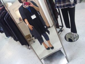 はおるストール、逆もあり。