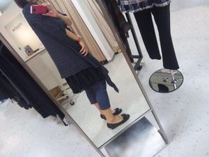 はおるストール、逆もあり。