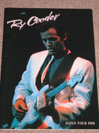 Ry Cooder Japan Tour 1988