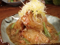 なかやさんの海老芋料理