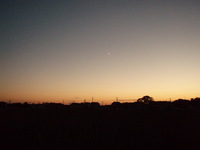 夕暮れ