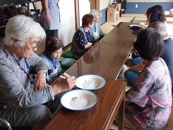 新田ふれあいサロンの七夕会