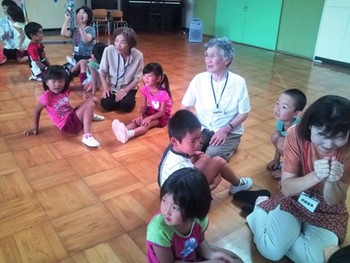 サロン・幼稚園・保育園　七夕の交流会