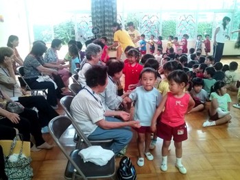 サロン・幼稚園・保育園　七夕の交流会