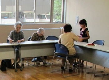 立秋・残暑本番　福田中サロン