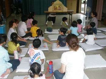 今月は子どもがいっぱい　大島サロン