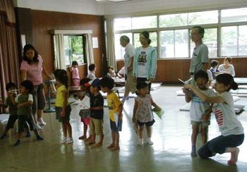 今月は子どもがいっぱい　大島サロン