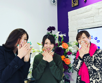 ネイリストさんたちも❗️ 2017/04/01 22:54:36