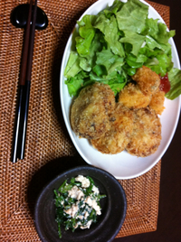 今日の夕飯