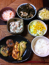 今日の夕飯 2012/01/26 22:58:13