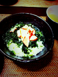 鮭茶漬け 2012/03/01 21:46:53