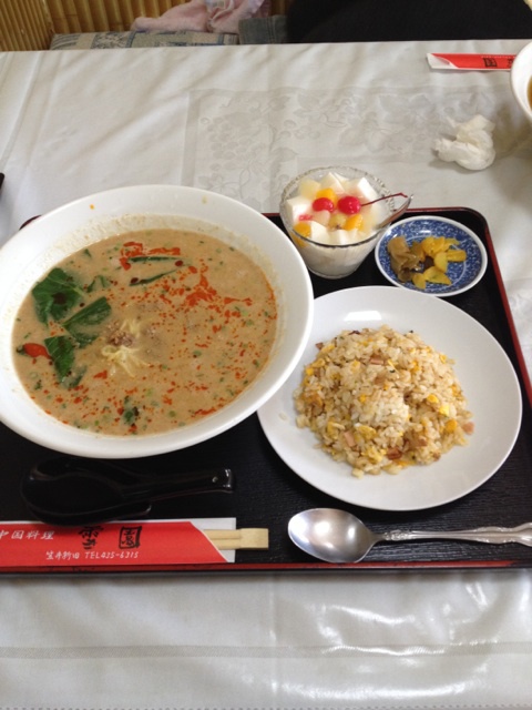 近所のラーメン！