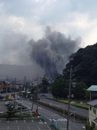 火事です＼(゜ロ＼)(／ロ゜)／ 2013/07/18 19:56:51
