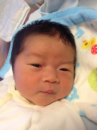 第一子誕生(*^^)v 2013/06/25 18:52:26