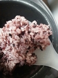 黒米ご飯
