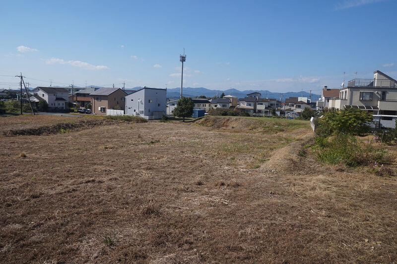 塚から見える今後の造成地？