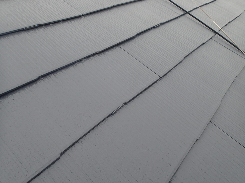 ヤネフレッシュSiにて屋根塗装完成しました。外壁塗装の事なら浜松塗装専門店｜加藤塗装