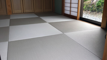 森町ふちなし半畳カラーたたみ（森町Ｉ様邸）
