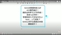 ★NHK受信料徴収問題 2024/11/22 21:04:27
