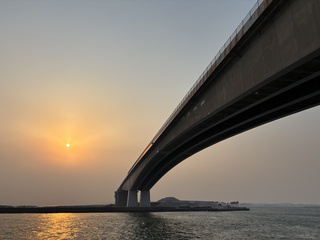 浜名湖今切口　夕景