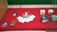 都田図書館の展示コーナー　浜松医科大学