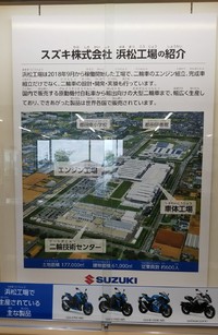 都田図書館 ７月の展示はスズキ株式会社