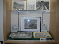 奥山線　思い出の駅　都田図書館に展示