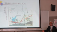 研修　上嶋裕志さんの「三方原の開拓と奥山線の歴史」