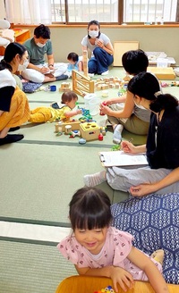 ８月の日曜ひろばは『おもちゃ』のおはなし会でした♪