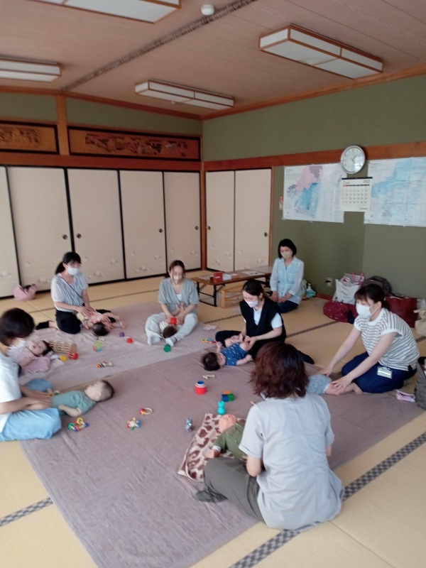 ９月１１日（月）ひだまりひろば内野台　「助産師さんを囲んで０歳おしゃべり会」開催します！
