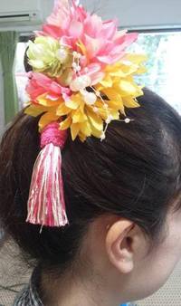 ママと作ろう！浴衣に合う粋なヘアアクセサリー講座 2014/07/03 13:13:56
