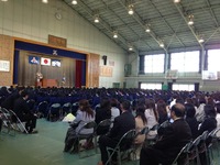 本日 入学式