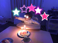 人生初の誕生日！ 2016/12/08 10:38:22