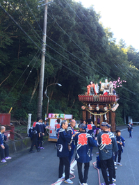 昨年の三倉の祭りを振り返る その3 2015/10/17 19:15:00