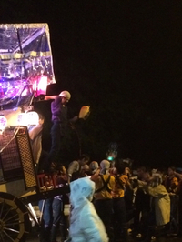森町三倉 大河内地区の祭り 2015/10/06 19:15:00