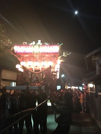 遠州森町三倉 上野平地区の祭り 2017/10/03 19:15:00