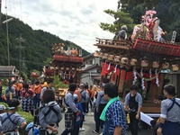 遠州森町 天方地区の祭り その1 2017/10/07 17:30:00