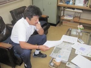 打ち合わせ中・・・