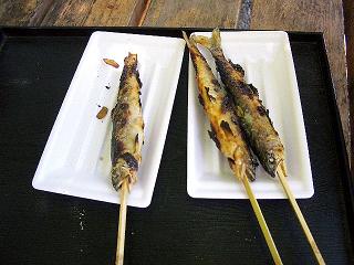 鮎つかみ