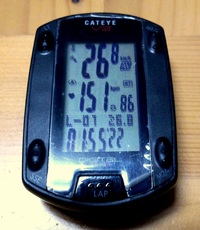 自転車の練習