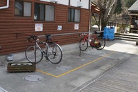 自転車駐輪場ができました