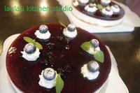 ブルーベリーヨーグルトケーキ♪（＾ｕ＾）♪ 2014/08/20 19:58:22