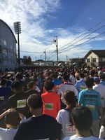 初マラソン　と言っても５kmですが、、、